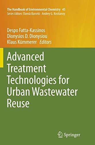 Cover for Advanced Treatment Technologies for Urban Wastewater Reuse