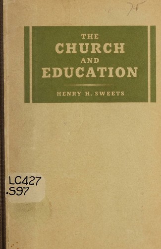 Cover for The church and education