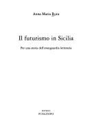 Cover for Il futurismo in Sicilia