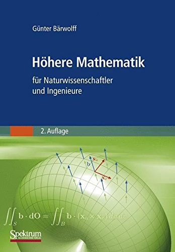 Cover for Höhere Mathematik: für Naturwissenschaftler und Ingenieure (Sav Mathematik) (German Edition)