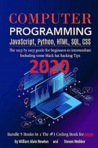Cover for Computer Programming JavaScript, Python, HTML, SQL, CSS