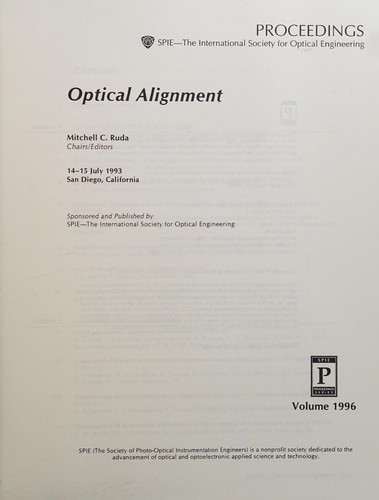 Cover for Optical alignment