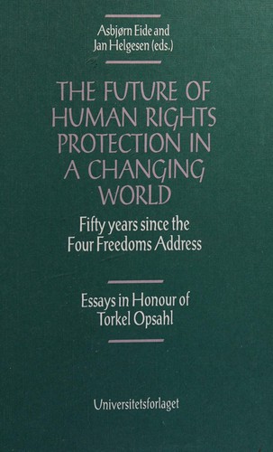 Cover for The Future of human rights protection in a changing world