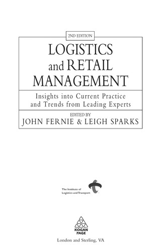 Cover for Logistics and retail management