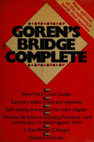 Cover for Goren's bridge complete