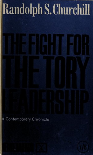 Cover for The fight for the Tory leadership