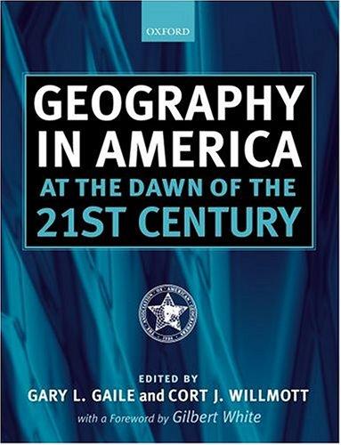 Cover for Geography in America at the dawn of the 21st century
