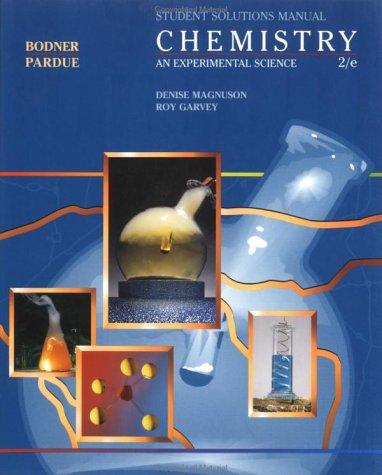 Cover for Chemistry, Solutions Manual