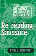 Cover for Re-reading Saussure