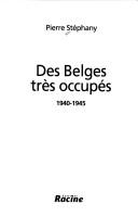 Cover for Des belges très occupés