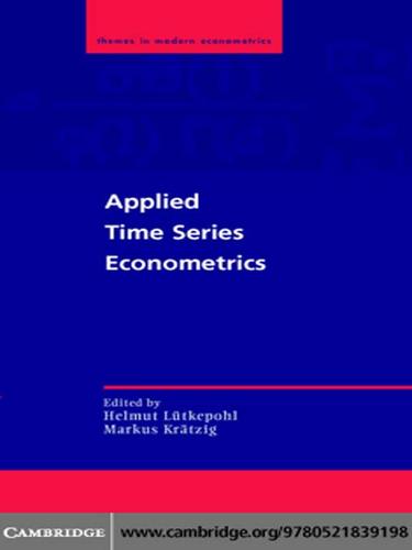 Cover for Applied Time Series Econometrics