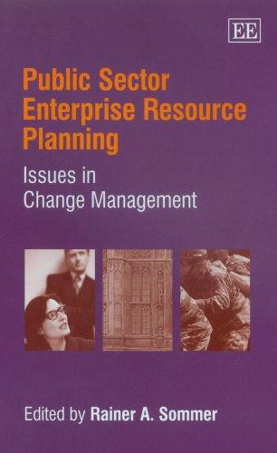 Cover for Public Sector Enterprise Resource Planning