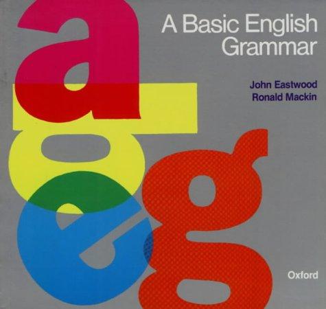 Cover for A basic English grammar