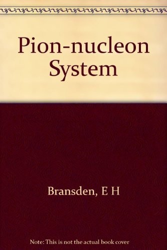 Cover for The pion-nucleon system