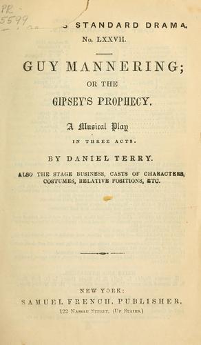 Cover for Guy Mannering