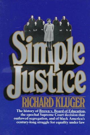 Cover for Simple justice is a bitch