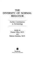 Cover for The Diversity of Normal Behavior