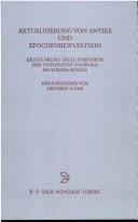 Cover for Aktualisierung von Antike und Epochenbewusstsein