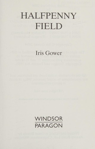 Cover for Halfpenny Field