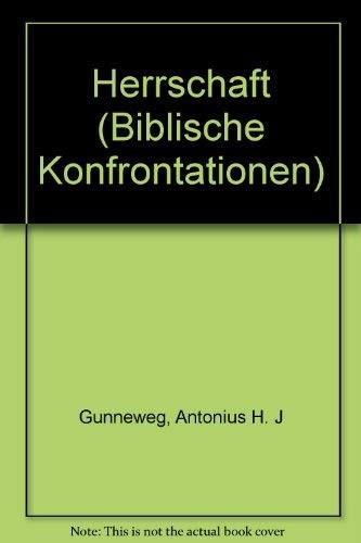 Cover for Herrschaft