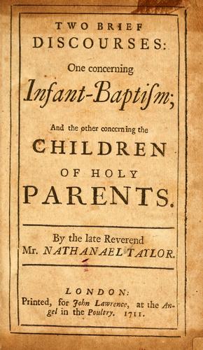 Cover for Two brief discourses