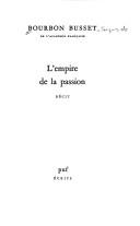 Cover for L' empire de la passion