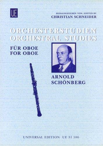 Cover for Orchestral Studies for Oboe