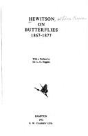 Cover for Hewitson on butterflies, 1867-1877.