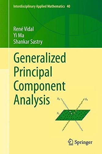 Cover for Generalized Principal Component Analysis