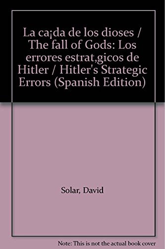 Cover for La caída de los dioses / The fall of Gods