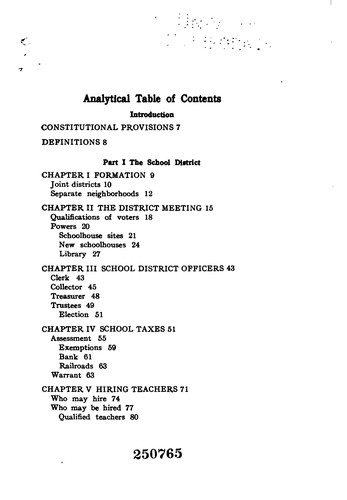 Cover for The New York School Officers Handbook: A Manual of Common School Law