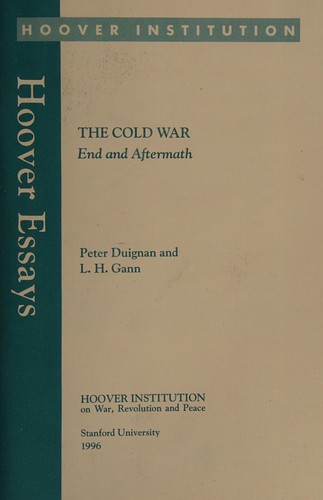 Cover for The Cold War
