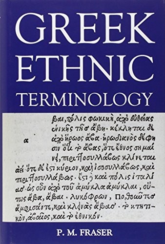Cover for Greek ethnic terminology