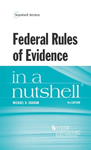 Cover for Federal Rules of Evidence in a nutshell
