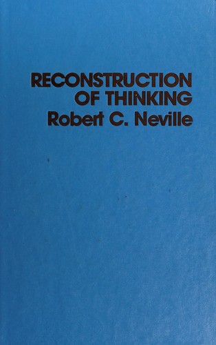 Cover for Reconstruction of thinking