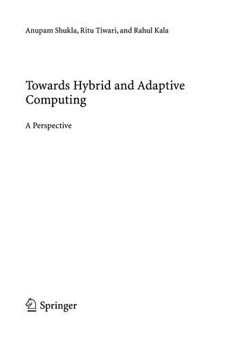 Cover for Towards hybrid and adaptive computing