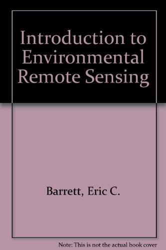 Cover for Introduction to environmental remote sensing