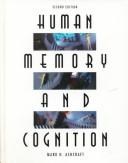 Cover for Human memory and cognition