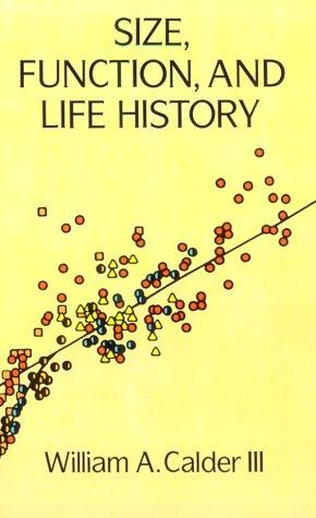 Cover for Size, function, and life history