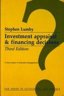 Cover for Investment appraisal and financing decisions