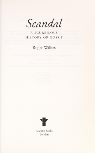 Cover for Scandal