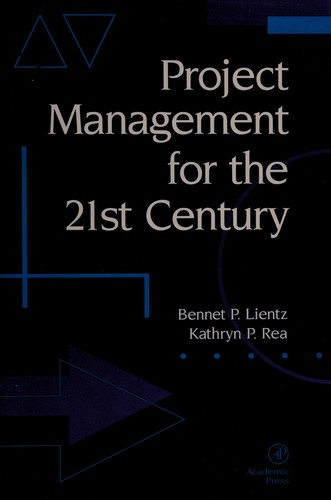 Cover for Project management for the 21st century