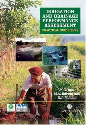Cover for Irrigation and Drainage Performance Assessment