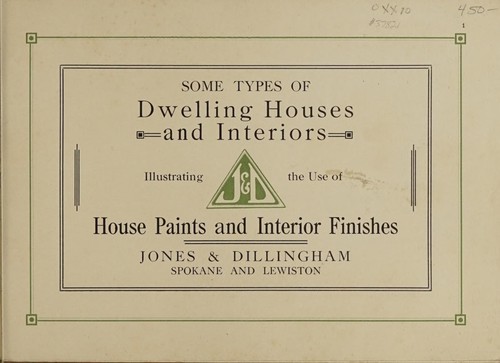 Cover for Interior and exterior color schemes