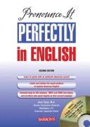 Cover for Pronounce it perfectly in English