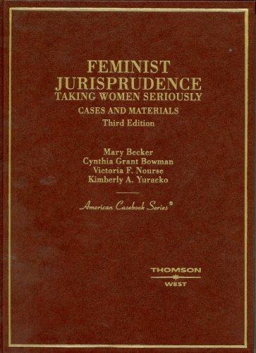 Cover for Cases and Materials on Feminist Jurisprudence