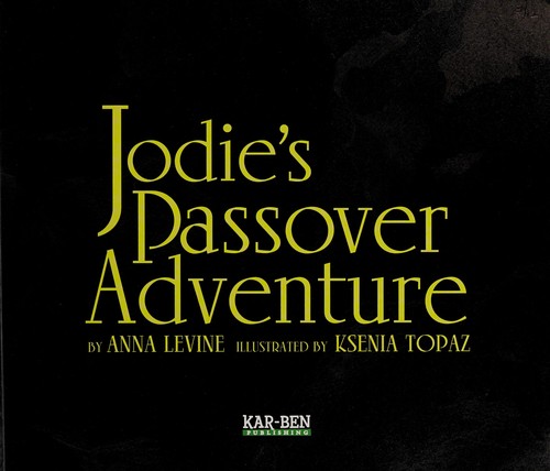 Cover for Jodie's Passover adventure