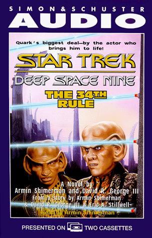 Cover for The Star Trek, Deep Space Nine: The 34th Rule