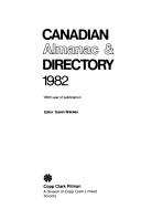 Cover for Canadian Almanac & Directory, 1982