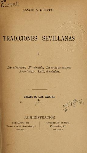 Cover for Tradiciones Sevillanas